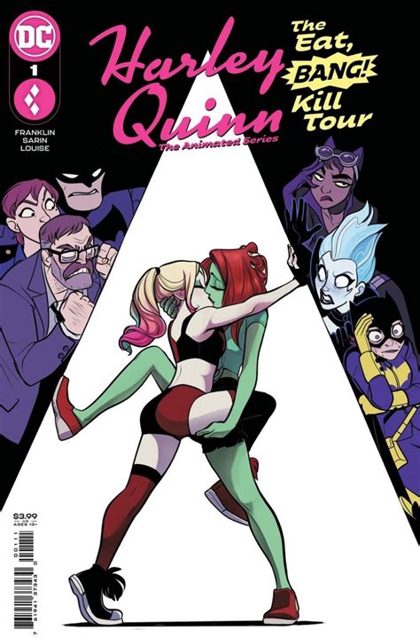 Harley Quinn And Poison Ivy In Their Wedding Dresses, From DC Comics