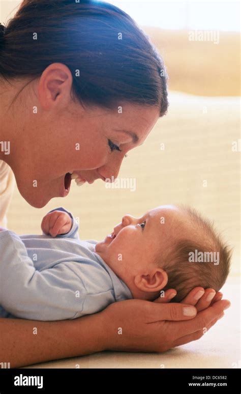 Mother and baby Stock Photo - Alamy