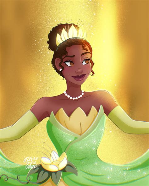 Tiana, Princess & The Frog Fan Art by Me : r/fanart