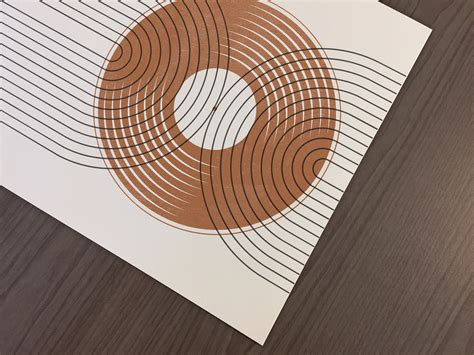vinyl print mid century modern vinyl design vinyl poster etsy