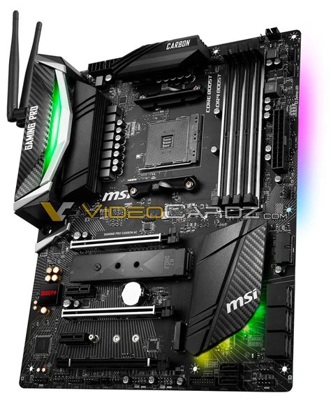 First Images of MSI's X470 Gaming Pro Carbon AC Motherboard | TechPowerUp