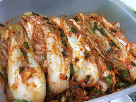 kimchi recipe  green cabbage  lori francois blog