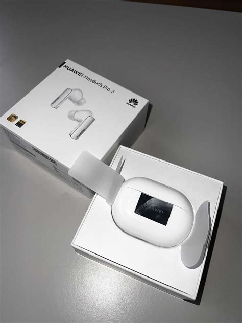 Наушники Huawei Freebuds 3 Pro белого цвета как новые: 7 000 грн ...