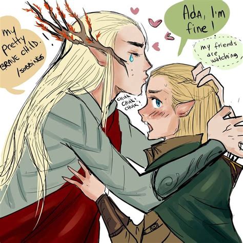Father and son by NamistaiVanBuuren on DeviantArt | Legolas, Legolas ...