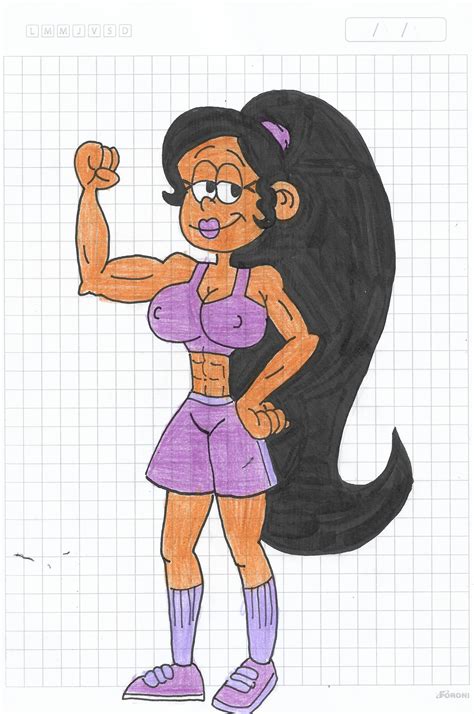 Ronnie Anne Santiago - Muscle by matiriani28 on DeviantArt