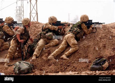 iraq war  commando stock photo alamy