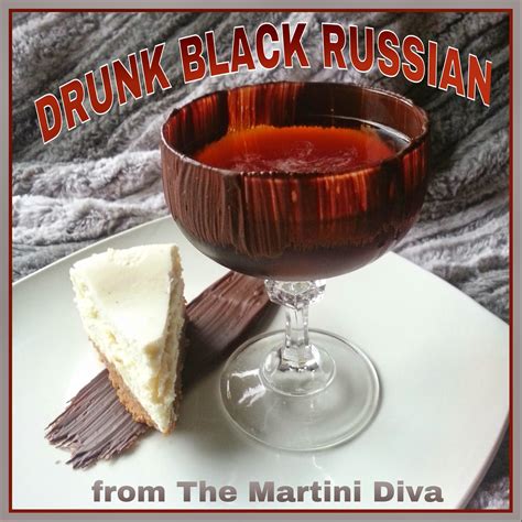 The MARTINI DIVA: The DRUNK RUSSIAN Cocktails