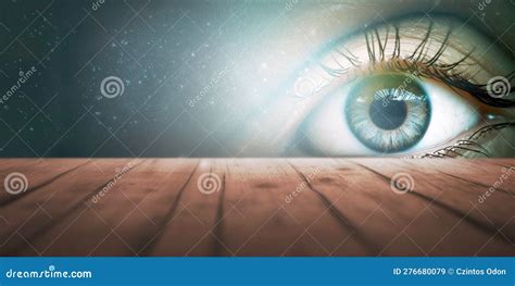 Close-up Observant Female Eye. Eye-based Concept for Cosmetic or Other ...