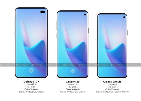 Neueste Galaxy S10 Infohäppchen zu Gehäuse, RAM, Akkugröße ...