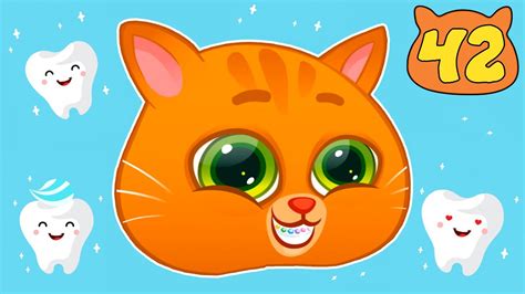 Суровый КОТИК БУБУ №42. Салон красоты. Красивые зубки. Мультик ИГРА про ...