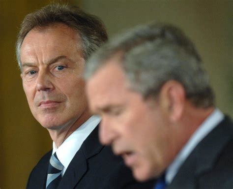uk archives release shows tony blairs rush  befriend george