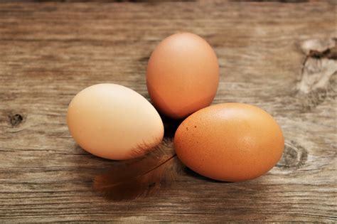 brown eggs  wood table  stock photo public domain pictures