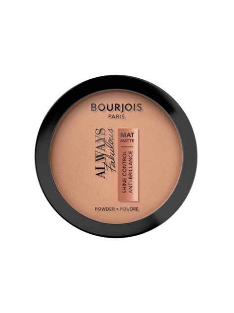 BOURJOIS ALWAYS FABULOUS SHINE CONTROL MATTE PUDRA COMPACTA ROSE ...