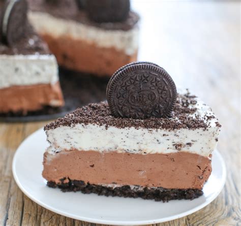 No Bake Double Chocolate Oreo Cheesecake - Kirbie's Cravings