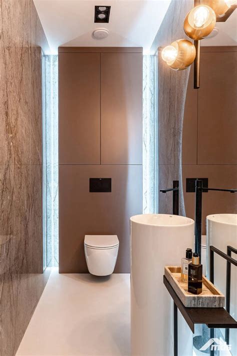 Harmony of materials: Interior with a microcement touch [photos].