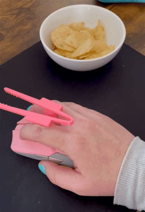 🥢 Gamer Sticks - one handed finger chopsticks・ STL File for ・Cults