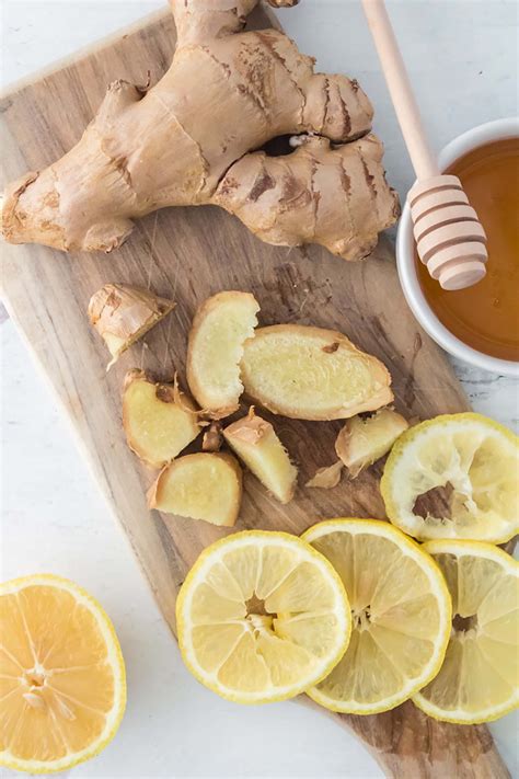 Fresh Ginger Root Tea - Home is Handmade