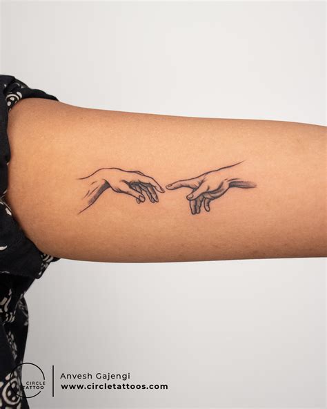 The Creation Of Adam Tattoo Designs