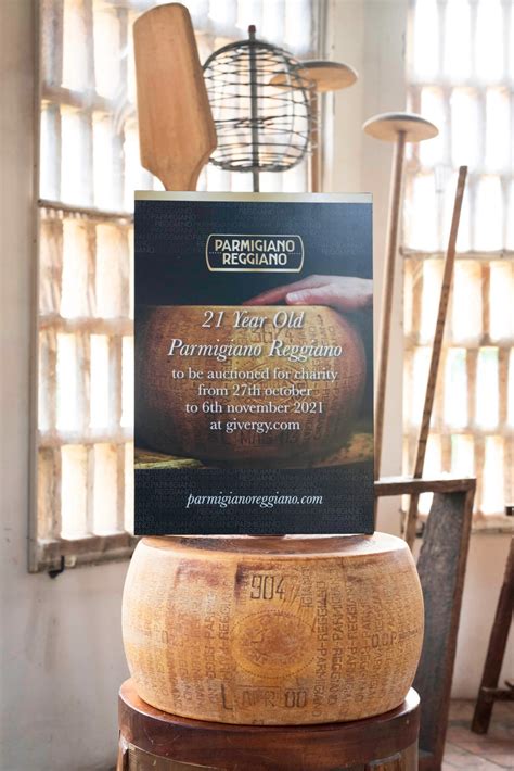 21-Year-Old Parmigiano Reggiano Up for Auction at World Cheese Awards