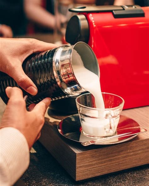 premium photo pouring milk