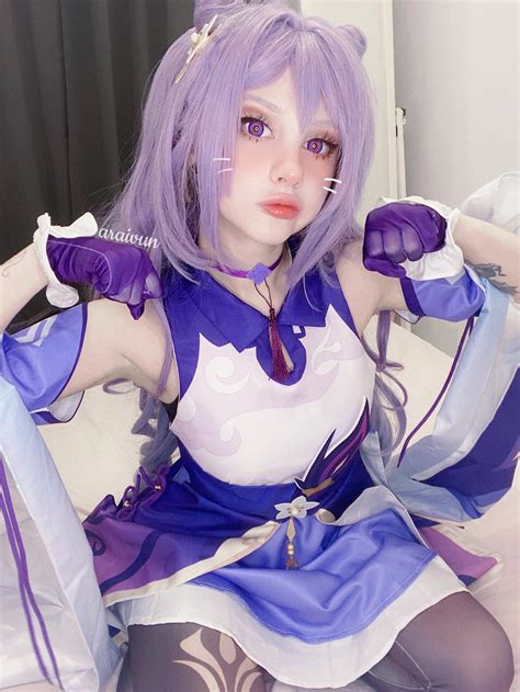 Best nekogirl on Genshin Impact(sorry Diona) Keqing by Araivun~ : r