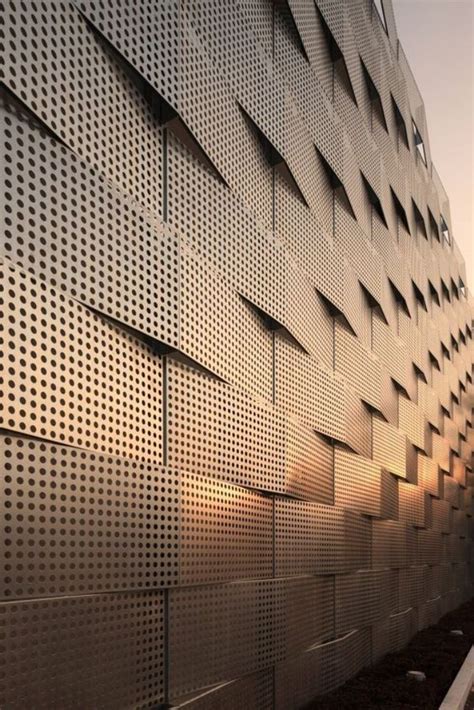 sheet metal building facades