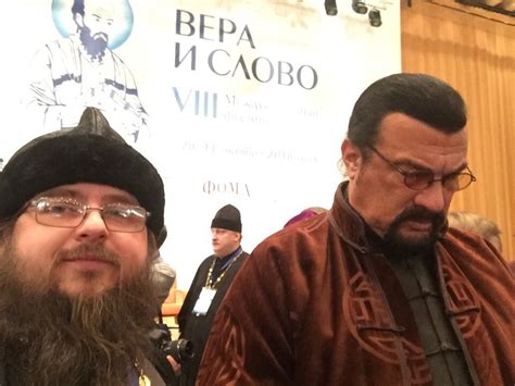 Стивен Сигал в Храме Христа Спасителя | Пикабу