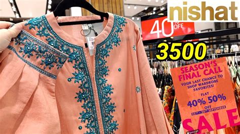 nishat nishat flat   sale nishat pret nishat linen sale