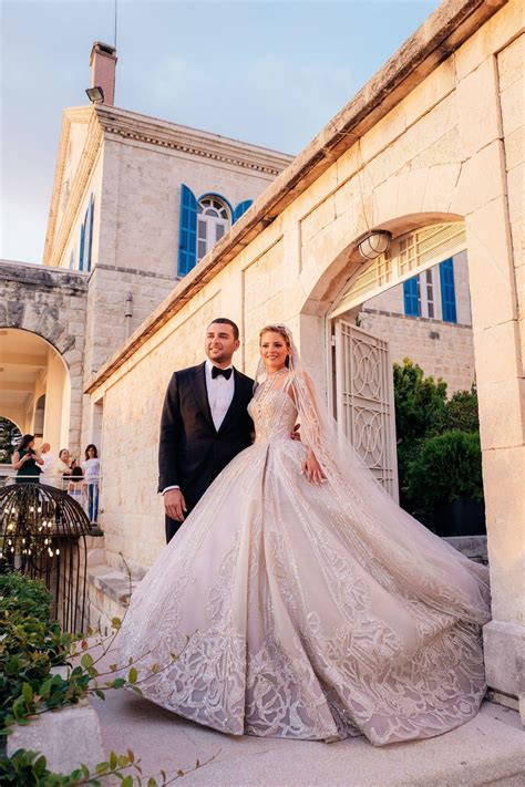 Elie Saab Designed the Most Beautiful Wedding Dress for His Daughter-in