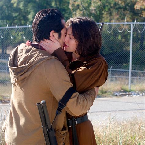 Lauren Cohan's Quotes About Glenn at Walking Dead Panel 2017 | POPSUGAR