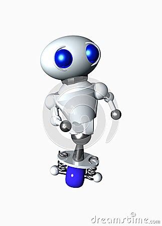 petit robot mignon photographie stock image