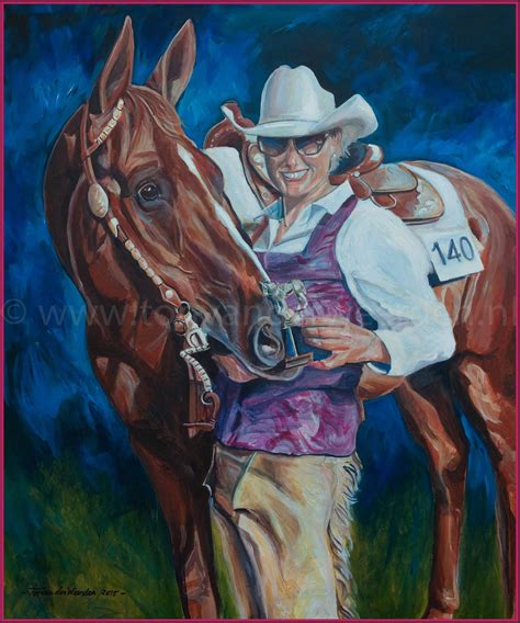 Ton van der Weerden, Paardenschilder