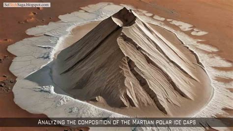 secrets   martian polar ice caps analyzing  composition