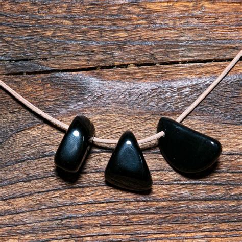 Obsidian • Mineralien Atelier
