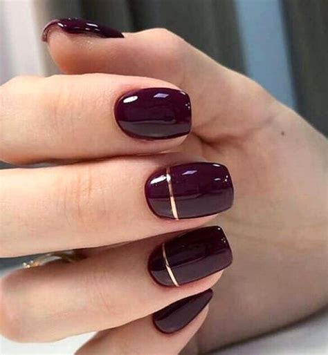 «Зимняя вишня» - изысканный маникюр на каждый день | Red acrylic nails ...