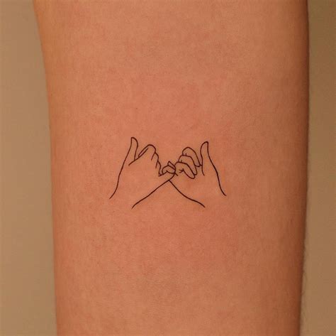 Pinky promise tattoo ideas photos