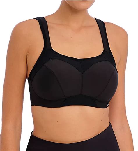 High Octane Underwire Sports Bra Black 30E