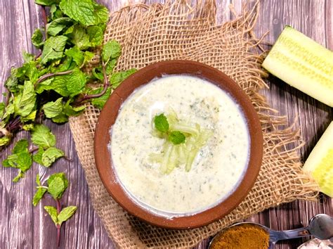 Mint Cucumber Raita - Foodie Trail