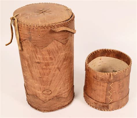 Birch Bark Baskets (2) [159643]