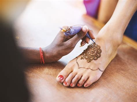 Simple Flower Henna Designs For Feet | Best Flower Site