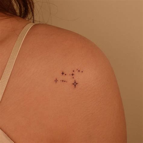 Leo Constellation Tattoo