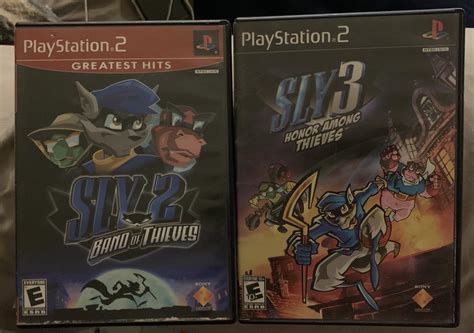 New game pickups today to complete my PS2 Sly collection (both discs