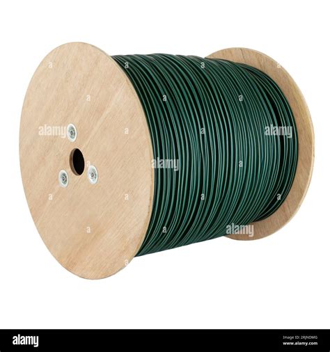 industrial spool  cable  wire industrial cable stock photo alamy