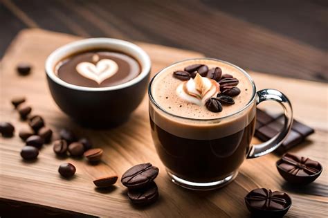 Premium AI Image | Hot Chocolate coffee