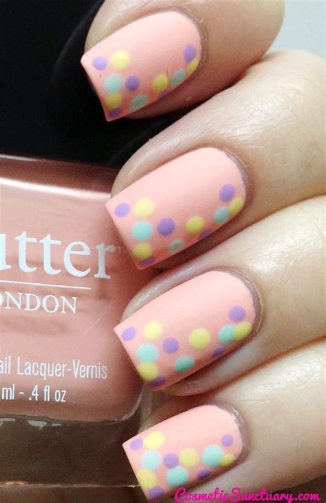 Simple Pastel Polka Dot Nails Pictures, Photos, and Images for Facebook ...