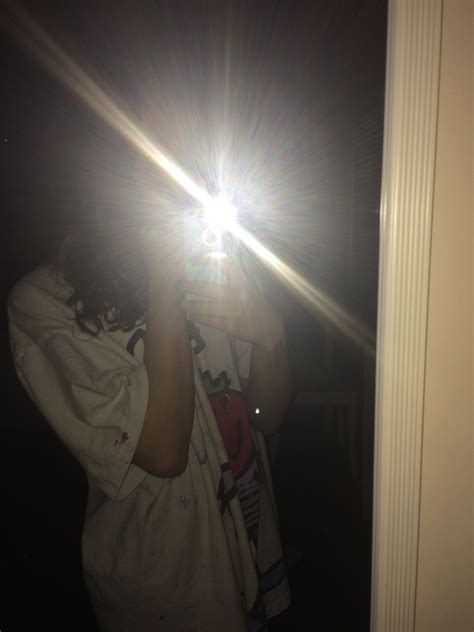 Aesthetic Mirror Pics With Flash Covering Face - Even if the phrase