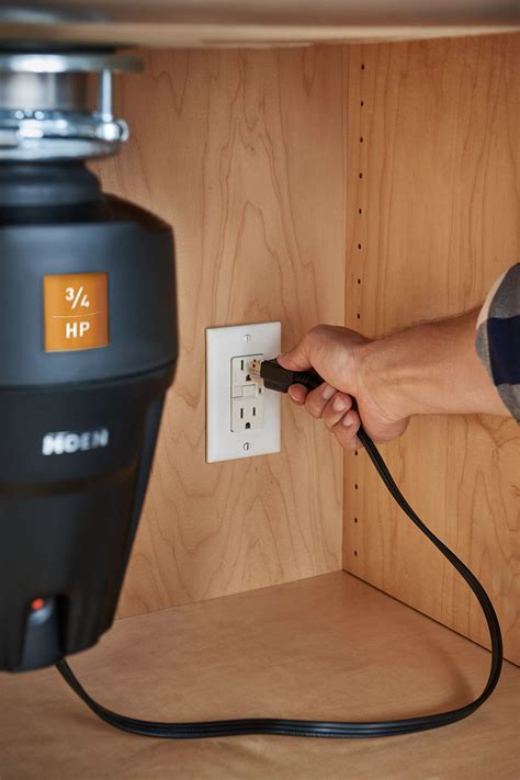 Moen EX75C Host Corded 3/4-HP Continuous Feed Noise Insulation Garbage