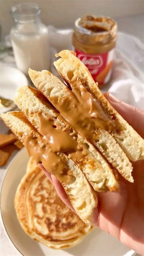 Biscoff-Stuffed Vegan Pancakes – From 📌Pin To Plate🍰