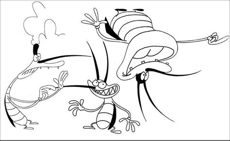 Oggy And The Cockroaches Coloring Pages at GetDrawings | Free download