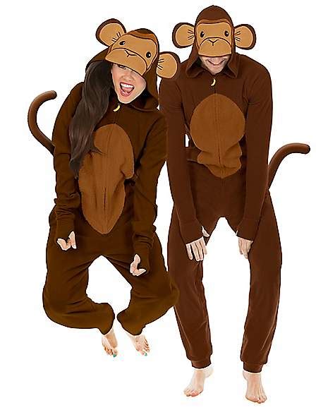 Adult Monkey Union Suit - Spirithalloween.com